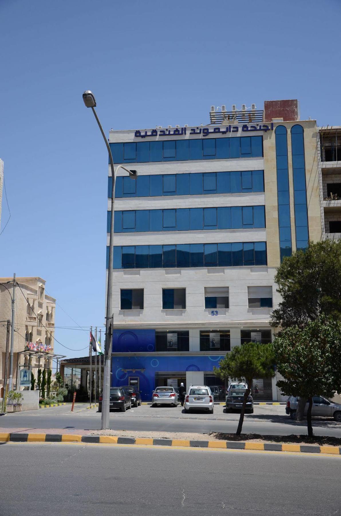 Diamond Hotel Amman Exteriör bild